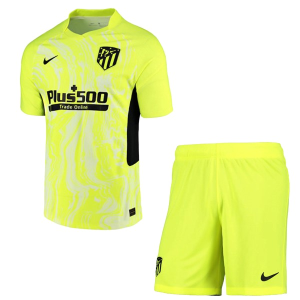 Maglia Atletico Madrid Third Bambino 20/21 Verde Fluorescente